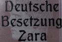 Italian Stamp Overprinted Deutsche Besetzung Zara