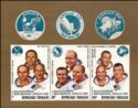Apollo 11- XII - XIII Crew´s, overprint
