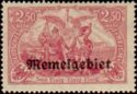 Imperial Post Office Berlin, overprint Memel-Area