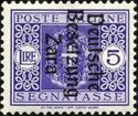 Postage Due Issues Overprints - "Deutsche Besetzung Zara"