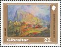 "North View of Gibraltar" by Gustavo Bacarisas (1873-1971)