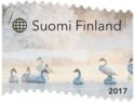 Seasons of Finnish nature in international stamps