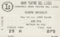 Eugene Onieguin - Gran Teatre del Liceu