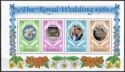 Royal Wedding booklet pane of 4
