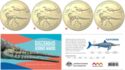 1 Dollar (Set 4x1$ (C, B, M, S) Australian Dinosaurs - Timimus)