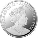 1 Dollar (Australian Dinosaurs - Timimus)