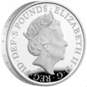 5 Pounds (Elizabeth II Platinum Jubilee - Silver Piedfort)