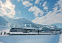 Montreux-Bernese Oberland Railway (MOB) Train