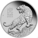 100 Dollars (Year of the Tiger 虎 1 Oz.)