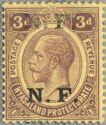 King George V stamps of Nyasaland overprinted