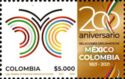 Colombia-Mexico Joint Issue : Relations Bicentenary