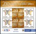 Colombia-Mexico Joint Issue : Relations Bicentenary