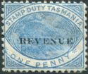 Duck-billed Platypus Overprinted REVENUE