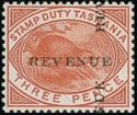 Duck-billed Platypus Overprinted REVENUE