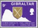 Parliamentary Emblem and the Outline of "The Rock"
