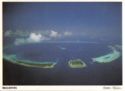 Aerial view of Maldives