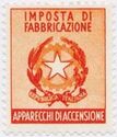 Imposta di fabbricazione - Apparecchi di accensione