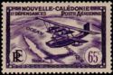 Seaplane and Map of New Caledonia