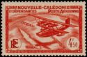 Seaplane and Map of New Caledonia