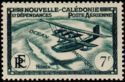 Seaplane and Map of New Caledonia