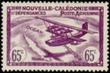Seaplane and Map of New Caledonia