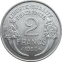 2 Francs (- Aluminium)