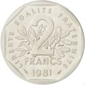 2 Francs (Piedfort - Nickel)