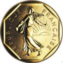 2 Francs (Piedfort - Gold)