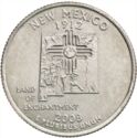 25 Cents / Quarter (New Mexico - Land of Enchantment)