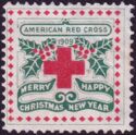 American National Red Cross Christmas seal 1909