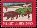 Christmas seal 1947