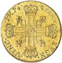 2 Louis d'or (Louis XIV. Sun - K - Bordeaux)