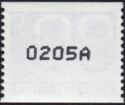 Numeral Type 'Crouwel' - Coil, number on back
