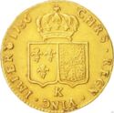 2 Louis d'or (Louis XVI. - K - Bordeaux)
