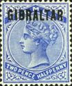 Queen Victoria (1819-1901), Overprint black