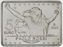 5 Euro (40 th Anniversary of Italy World Champion - Paolo Ross)