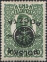 Emperor Karl I (1887-1922), Overprinted