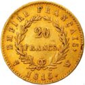 20 Francs (Hundred Days - W - Lille)