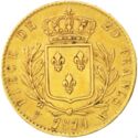 20 Francs (Louis XVIII - W - Lille)