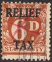 Relief Tax overprint