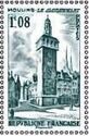 Jacquemart Belfry: Stamp of 1955