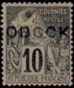 Type Alphée Dubois overprint