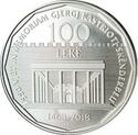 100 Lekë (550 year In memoriam Gjergj Kastrioti Skënderbeu)