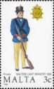 Private, Maltese Light Infantry, 1800