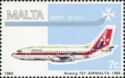 "Boeing 737" - AIRMALTA - 1984