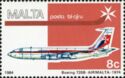 "Boeing 720B" - AIRMALTA - 1974