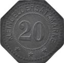 20 Pfennig (Johann Kraus Erstes Gem. Warengeschäft)