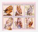 Owls 2001 mini sheet