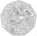5 Euro (New Year - Happiness is a bird - Silver)