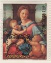 Madonna painting by Raphael (1483-1520), Overprinted